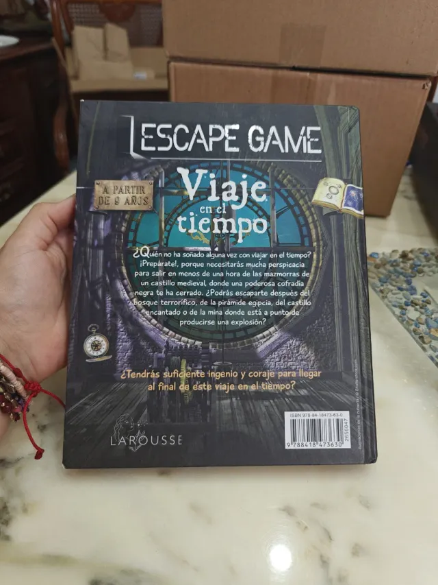 Escape game. Viaje en el tiempo