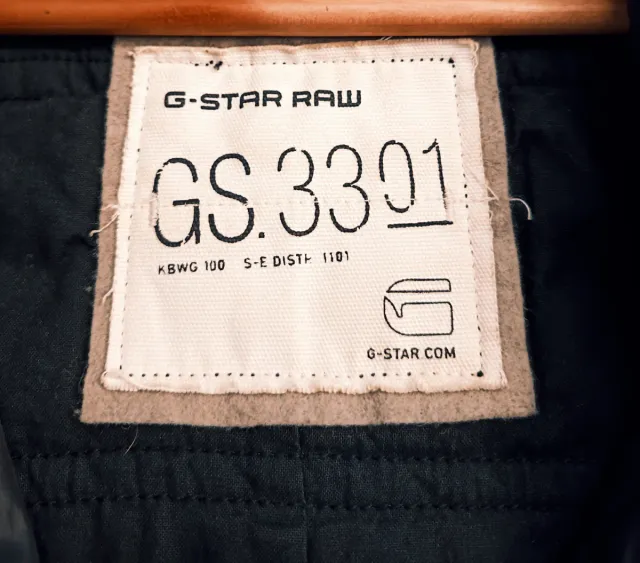 Chaqueta G-Star Raw Táctica Negra Talla L
