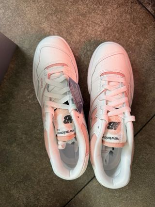New Balance 550 Rosa/Bianco Taglia 36.5