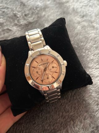 Reloj Mark Madox Rosa y Plateado