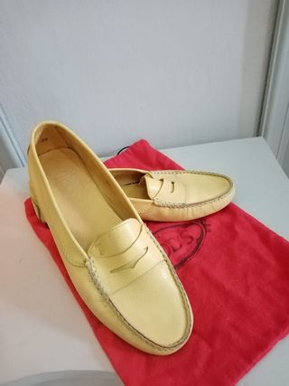 Mocassini Tod's donna beige Tg 39