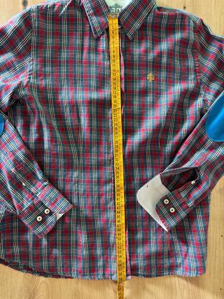 Camisa cuadros hombre Talla M