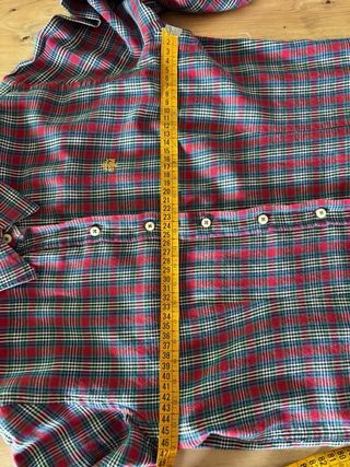 Camisa cuadros hombre Talla M