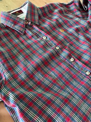 Camisa cuadros hombre Talla M