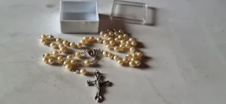 Rosario perlas primera comunión