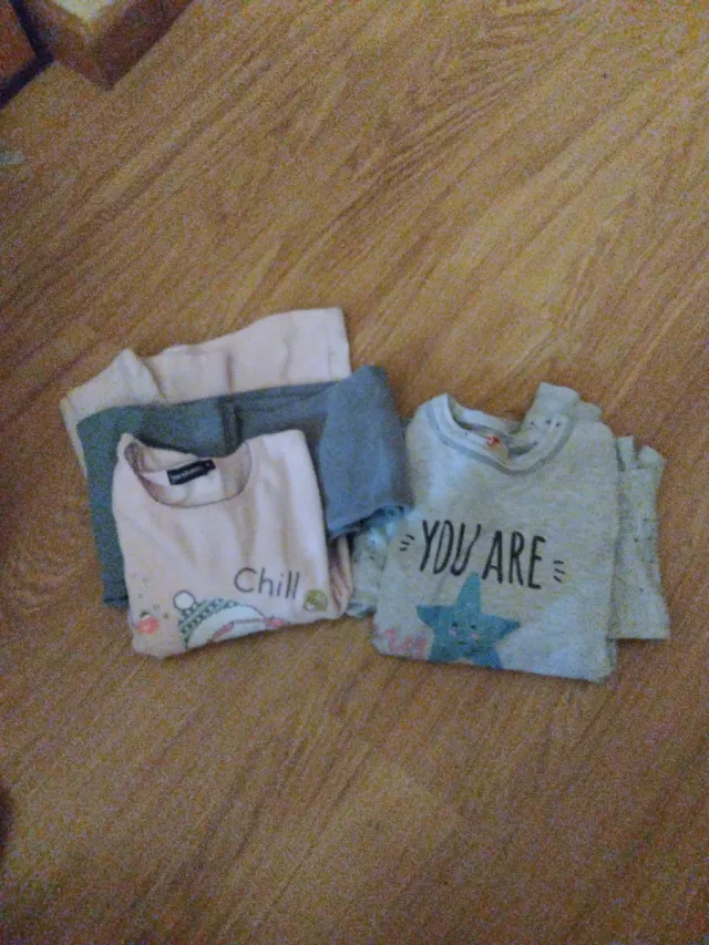 2 Pijamas Niña Talla 10