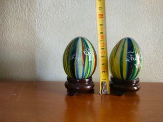 Uova di vetro multicolor 1921