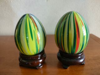 Uova di vetro multicolor 1921