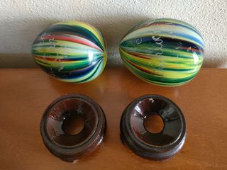 Uova di vetro multicolor 1921