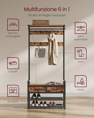 Appendiabiti da Ingresso, Mobile da Ingresso con 1