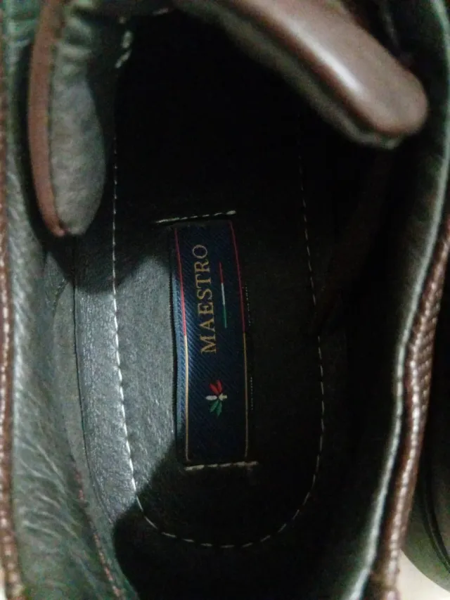 Zapatos de piel Maestro Talla 39