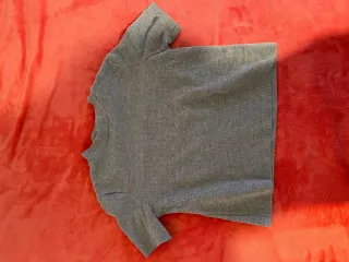 Camiseta gris de manga corta