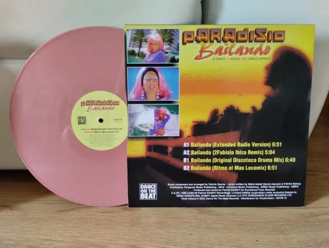 Vinilo Paradiso - Bailando