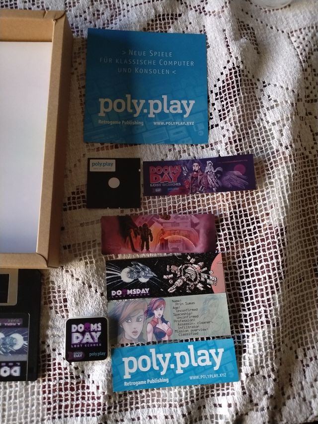 Doomsday Lost Echoes Amstrad CPC 3 Disk