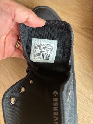 Converse Chuck Taylor All Star Negras