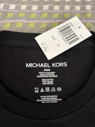 Camiseta Michael Kors Negra original