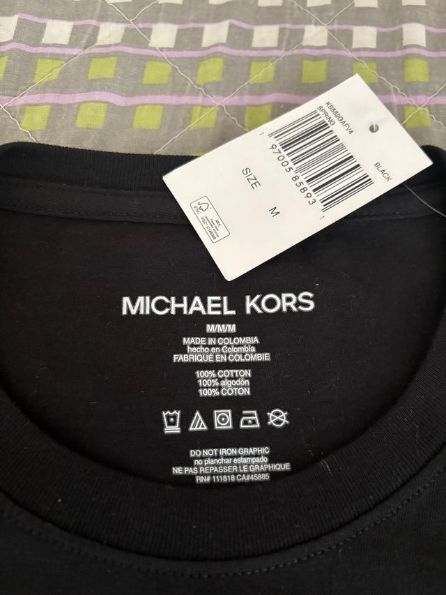 Camiseta Michael Kors Negra original