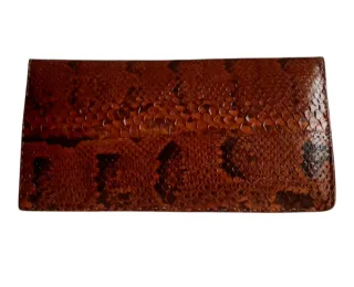 Bandolera vintage piel de serpiente