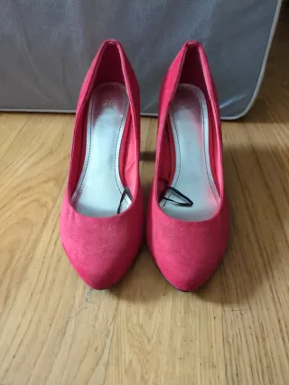 Scarpe eleganti rosse H&M