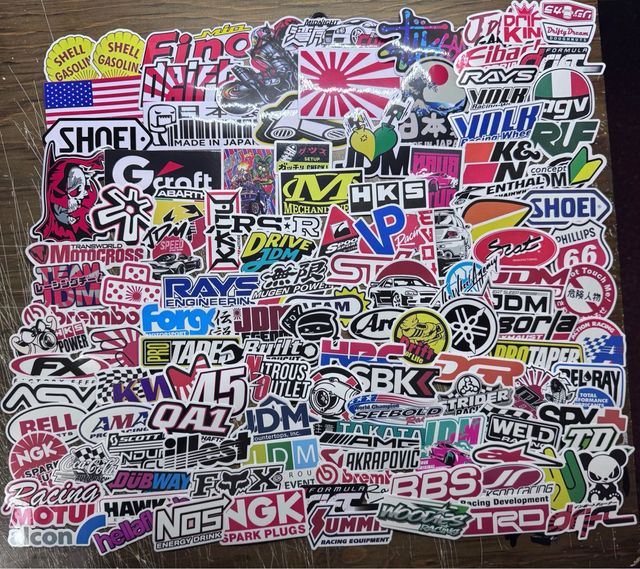 119 Pegatinas Racing Coches y Motos