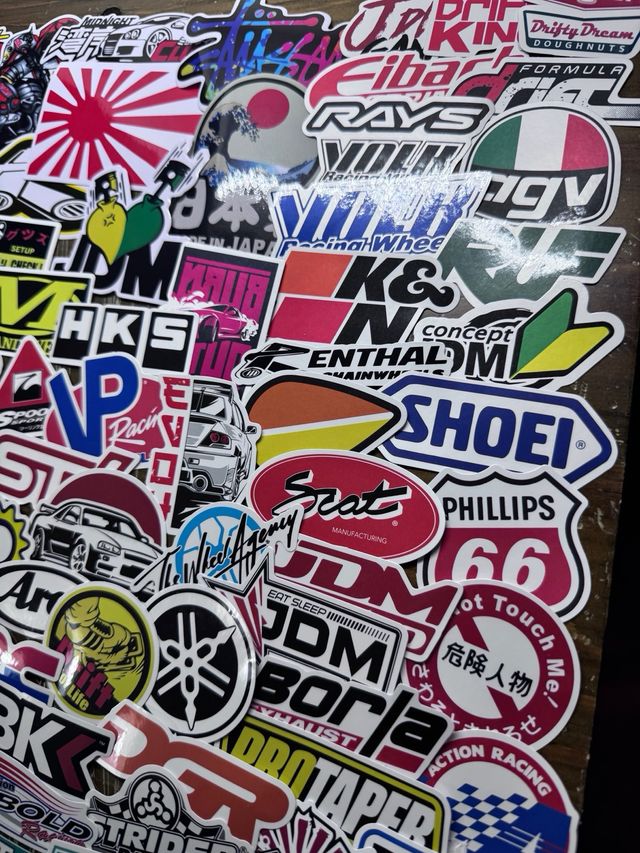 119 Pegatinas Racing Coches y Motos