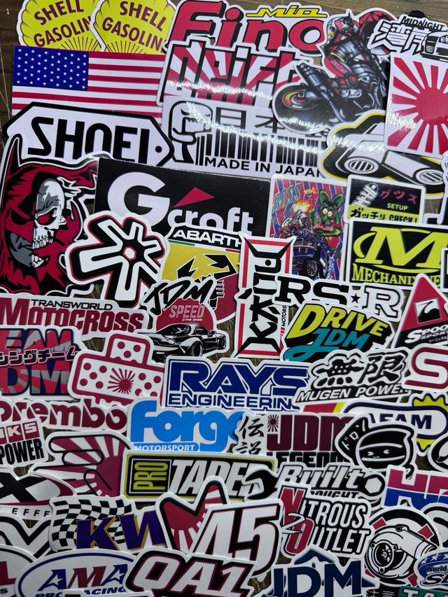 119 Pegatinas Racing Coches y Motos