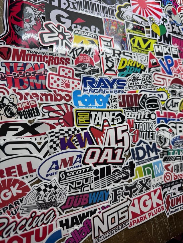 119 Pegatinas Racing Coches y Motos