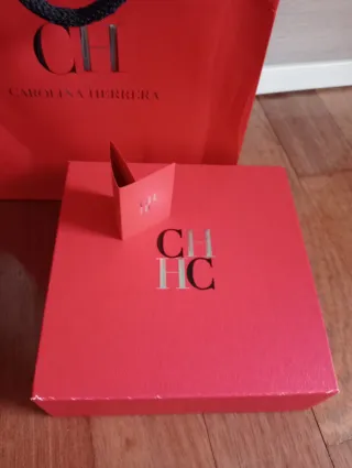 Colgante Carolina Herrera Oro y Verde