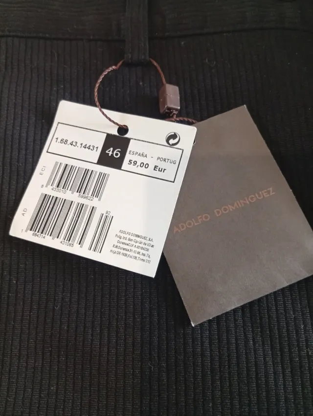 Pantalón nuevo Adolfo Domínguez