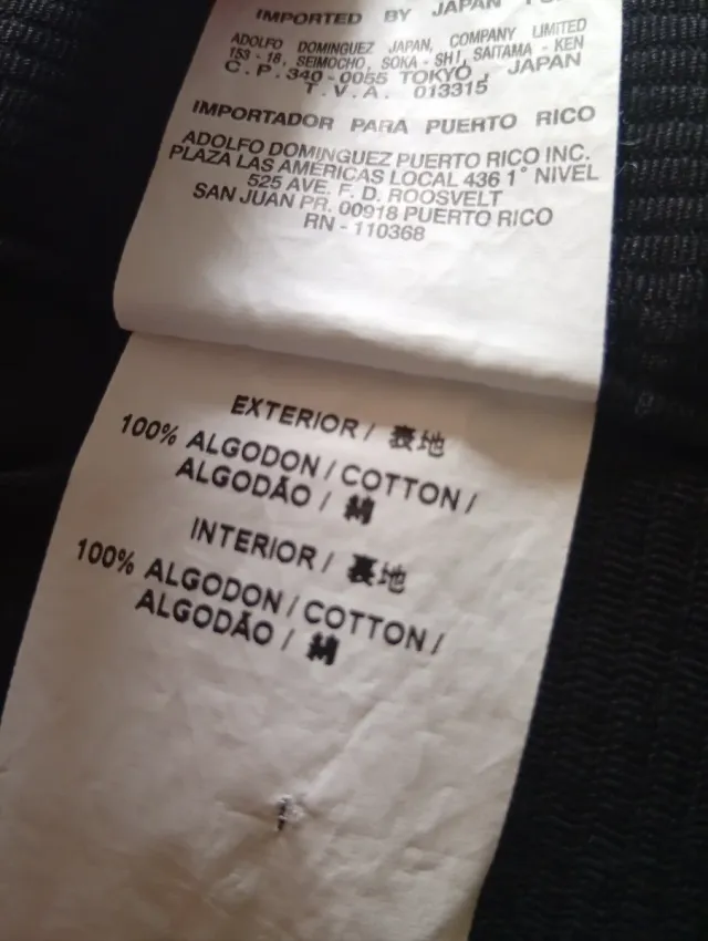 Pantalón nuevo Adolfo Domínguez