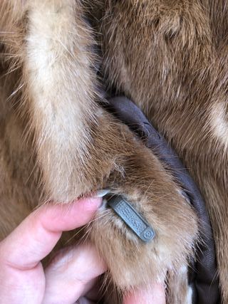 Abrigo de piel Keska – Talla L – Pieza de lujo