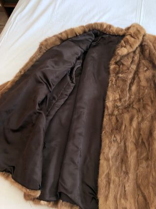 Abrigo de piel Keska – Talla L – Pieza de lujo