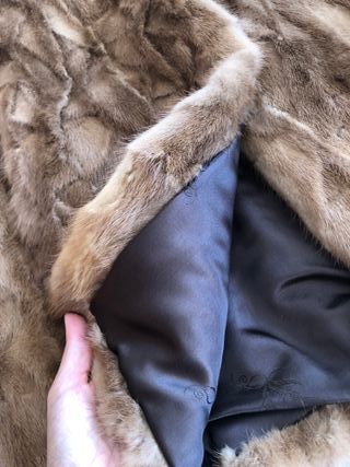 Abrigo de piel Keska – Talla L – Pieza de lujo