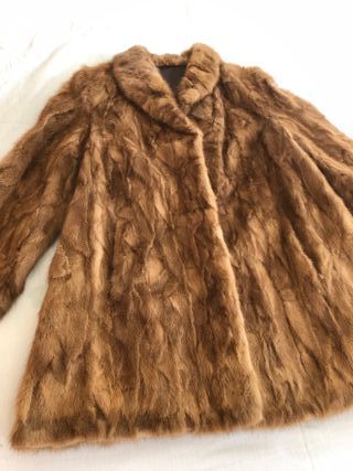 Abrigo de piel Keska – Talla L – Pieza de lujo