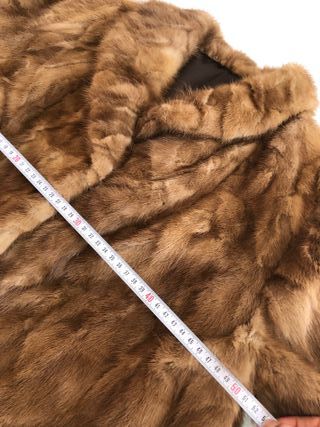 Abrigo de piel Keska – Talla L – Pieza de lujo