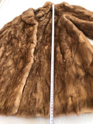 Abrigo de piel Keska – Talla L – Pieza de lujo