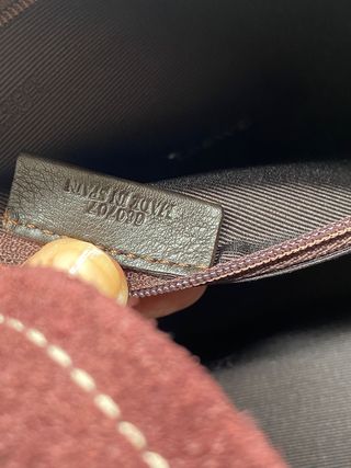 Bolso Loewe Amazona Rojo/Marrón