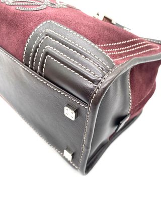 Bolso Loewe Amazona Rojo/Marrón