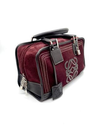 Bolso Loewe Amazona Rojo/Marrón