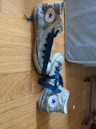 Converse All Star floreali alte