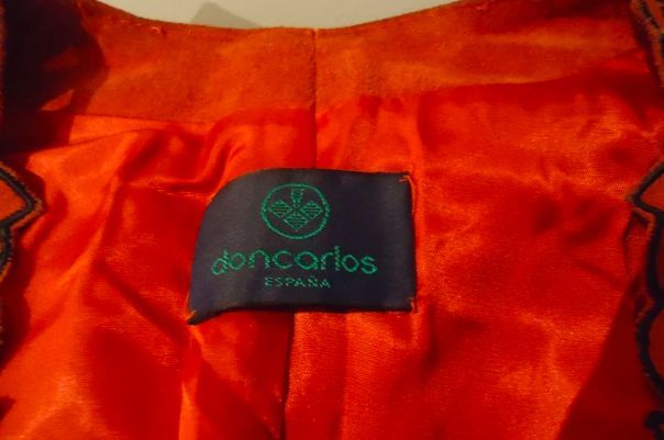 Traje ante chaqueta y falda