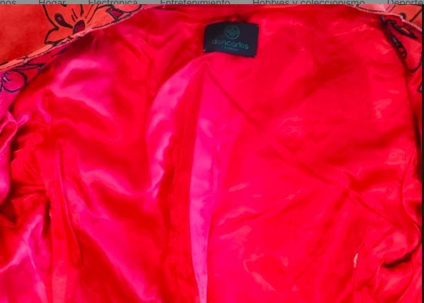 Traje ante chaqueta y falda