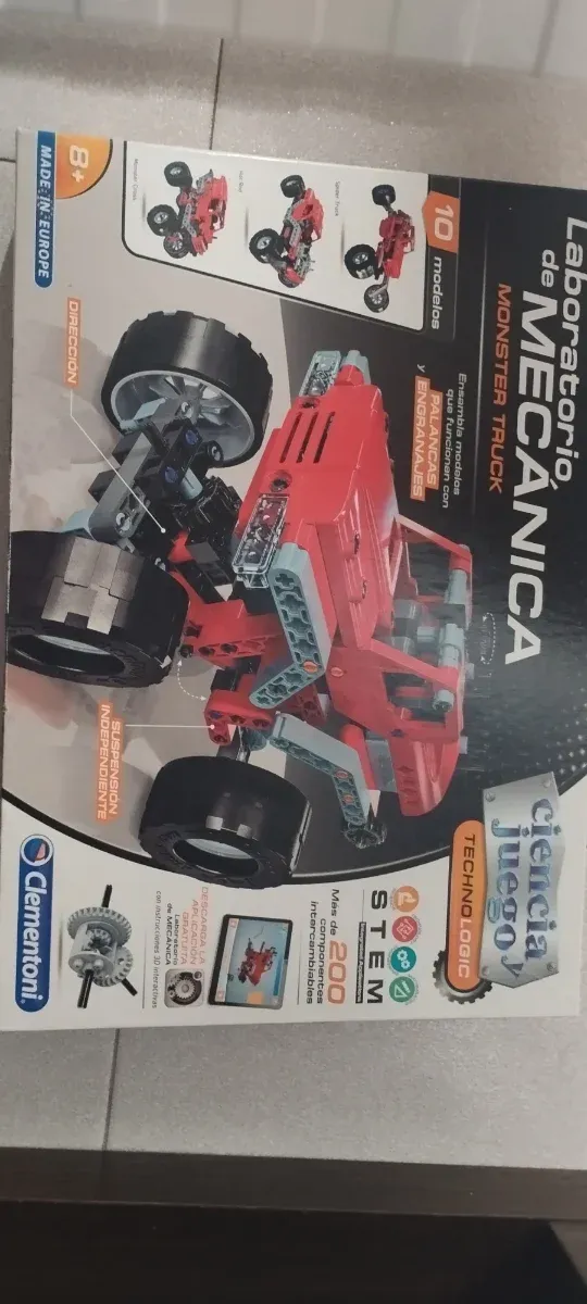 Laboratorio Mecánica Monster Truck Clementoni