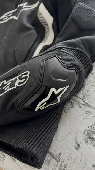 Mono 2 piezas Alpinestars Missile v2 Negro/Blanco