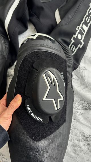 Mono 2 piezas Alpinestars Missile v2 Negro/Blanco