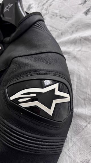 Mono 2 piezas Alpinestars Missile v2 Negro/Blanco