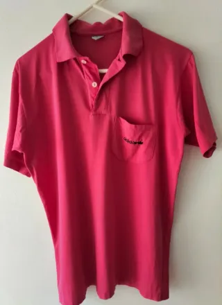 Polo Adidas Rosa Manga Corta