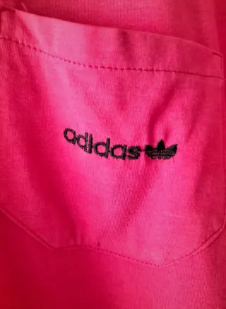 Polo Adidas Rosa Manga Corta