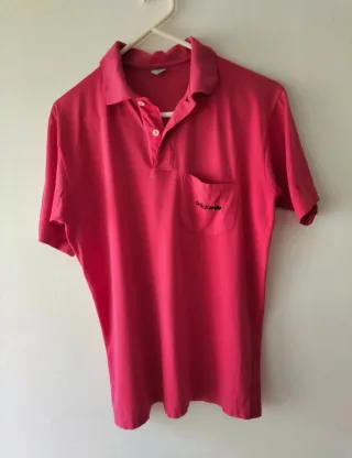 Polo Adidas Rosa Manga Corta