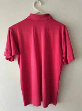 Polo Adidas Rosa Manga Corta